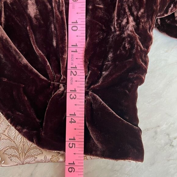 Westonwear brown silk blend reversible jacket size L - Picture 7 of 7